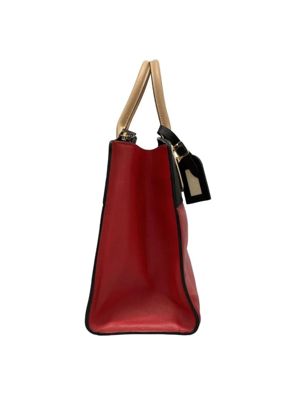 Louis Vuitton Handbag City Steamer MM Rouge Noir Leather - Picture 2 of 15